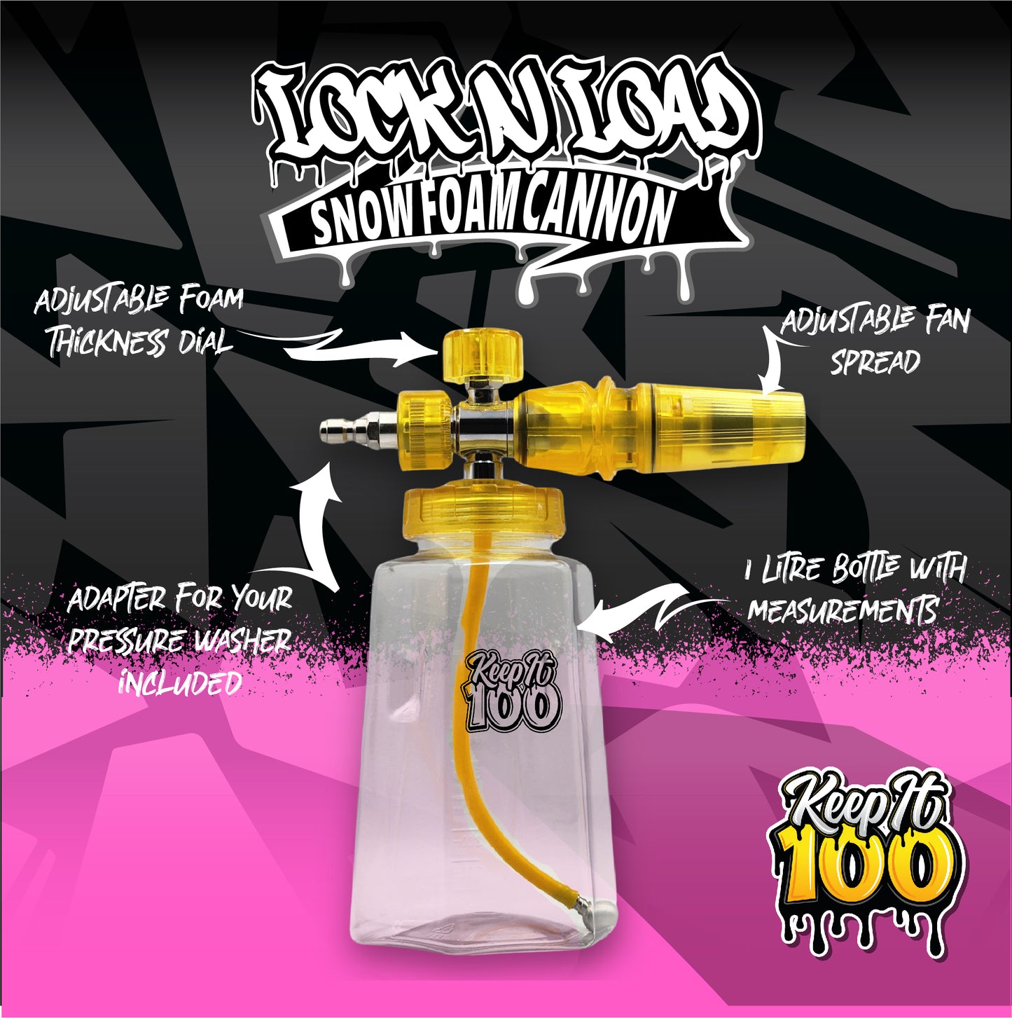 Lock N Load - Snow Foam Cannon