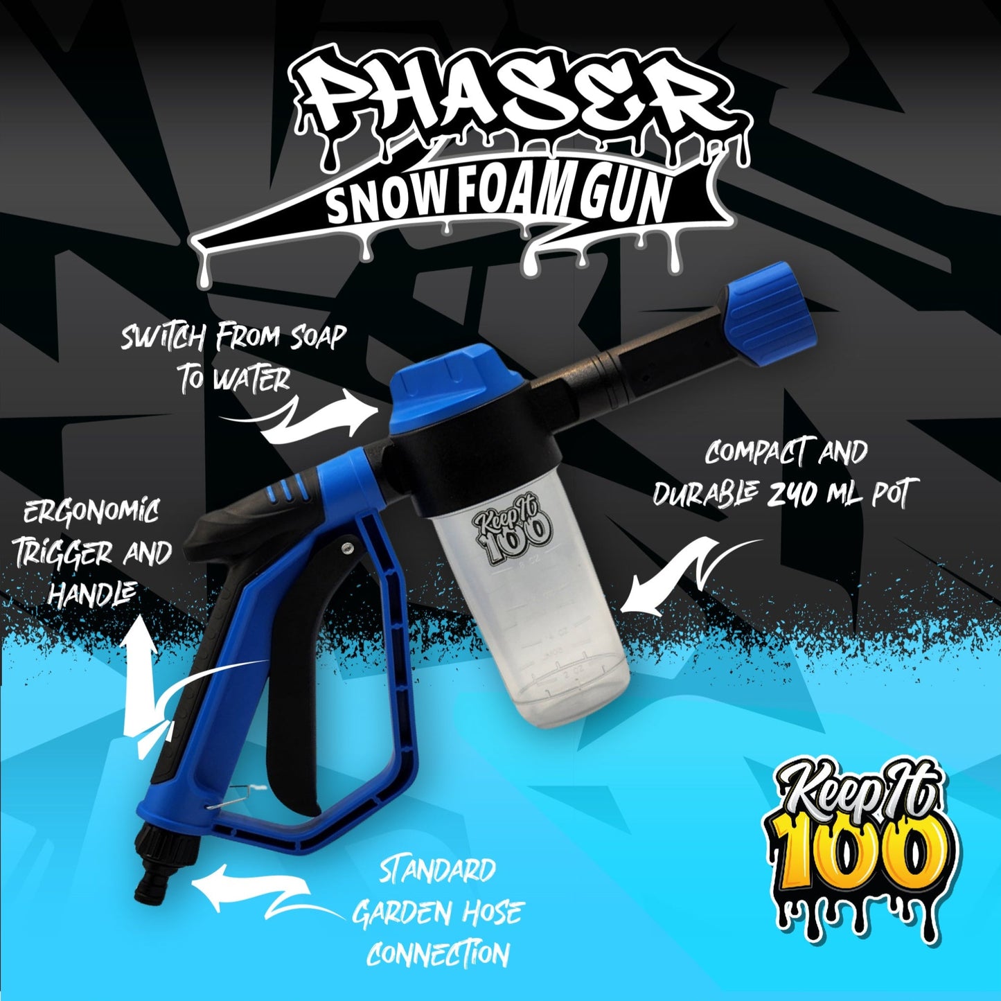 Phaser - Snow Foam Gun